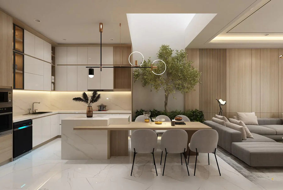 Nhà hướng Nam đặt bếp hướng nào?